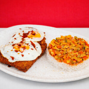 MILANESA A LA MANCHEGA