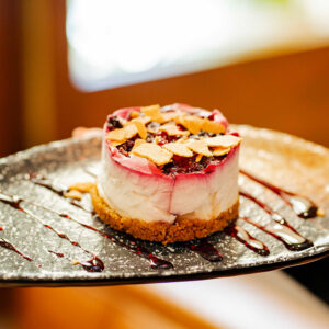 tarta cremosa de queso manchego